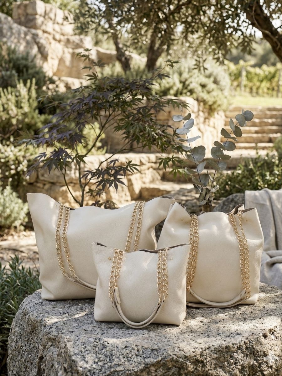 Cartera Amapola Marfil MIDI - Imagen 5